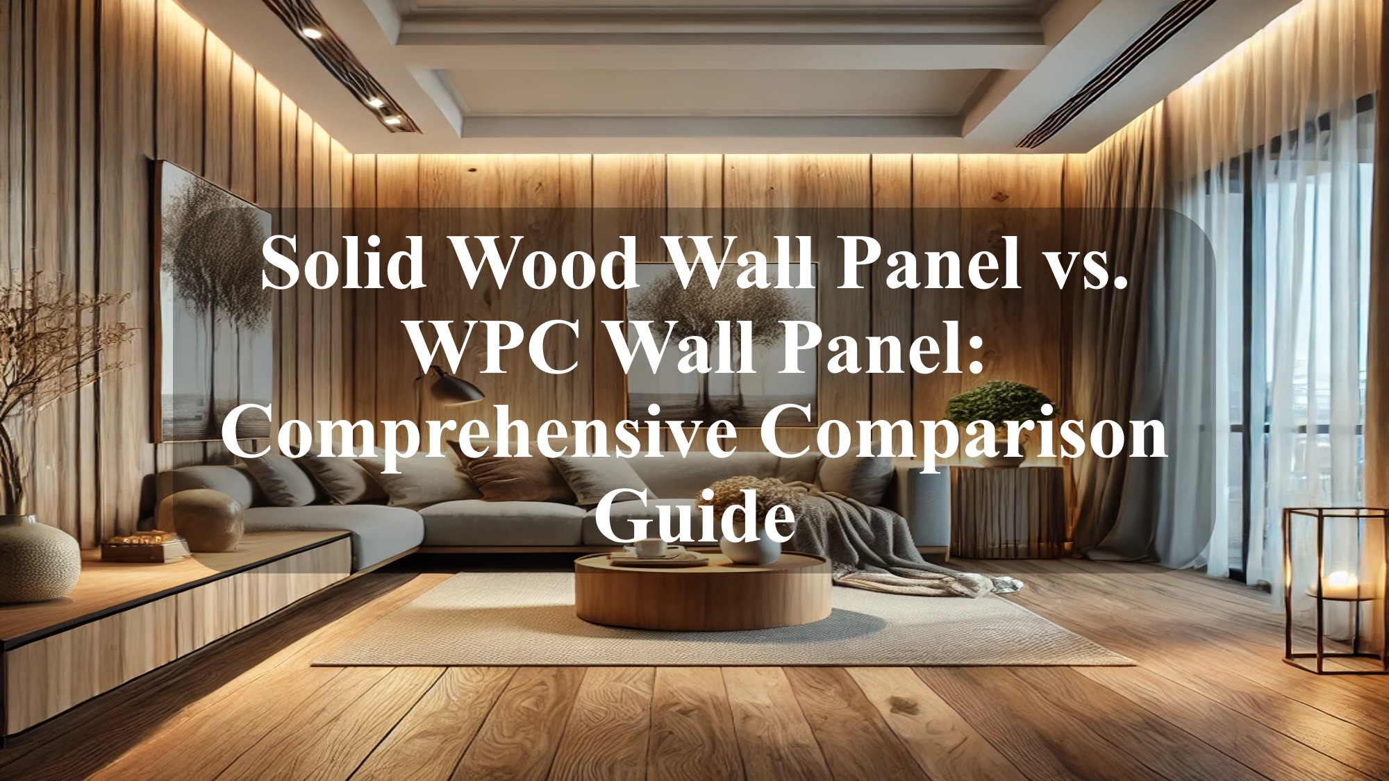 Solid Wood Wall Panel vs. WPC Wall Panel Comprehensive Comparison Guide