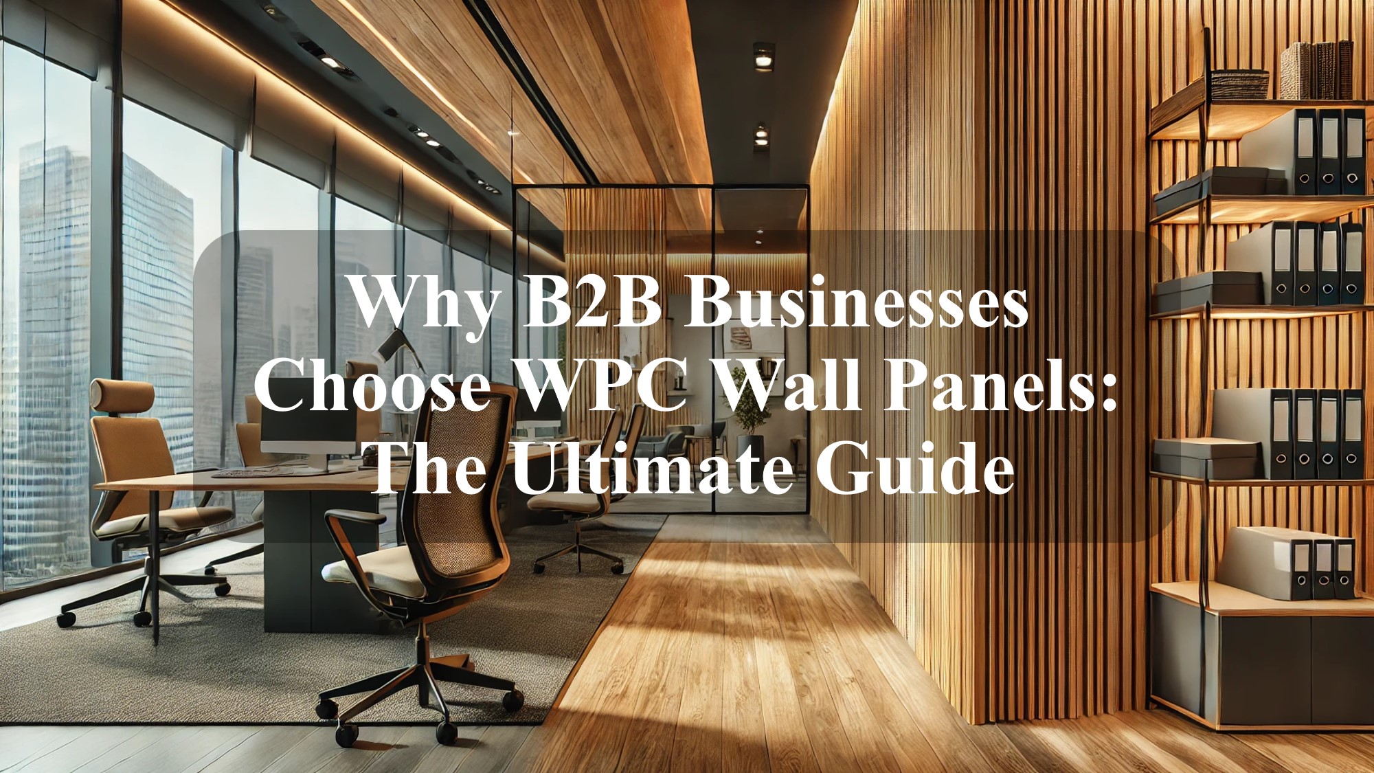 Why B2B Businesses Choose WPC Wall Panels The Ultimate Guide