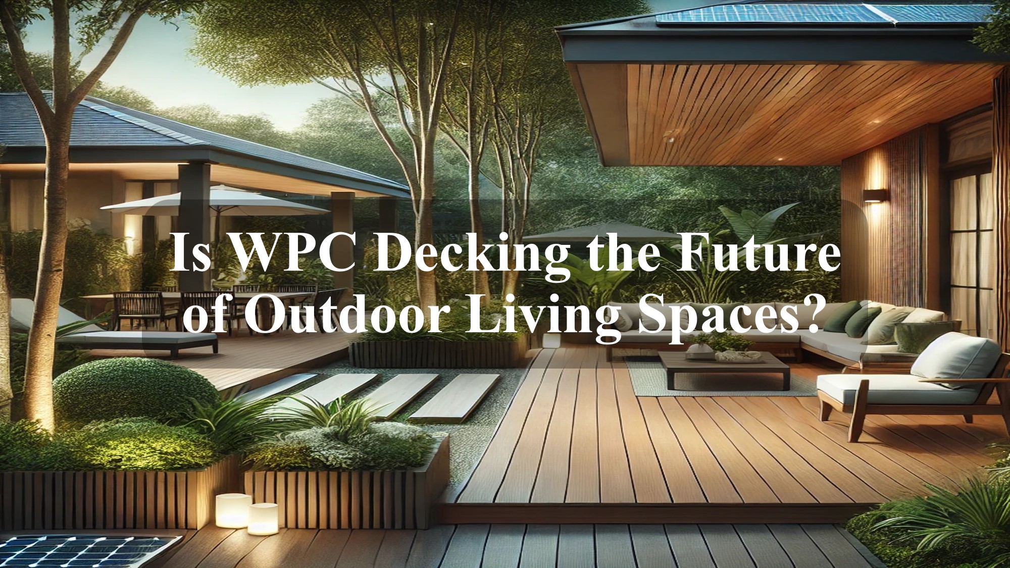 Is WPC Decking the Future of Outdoor Living Spaces?