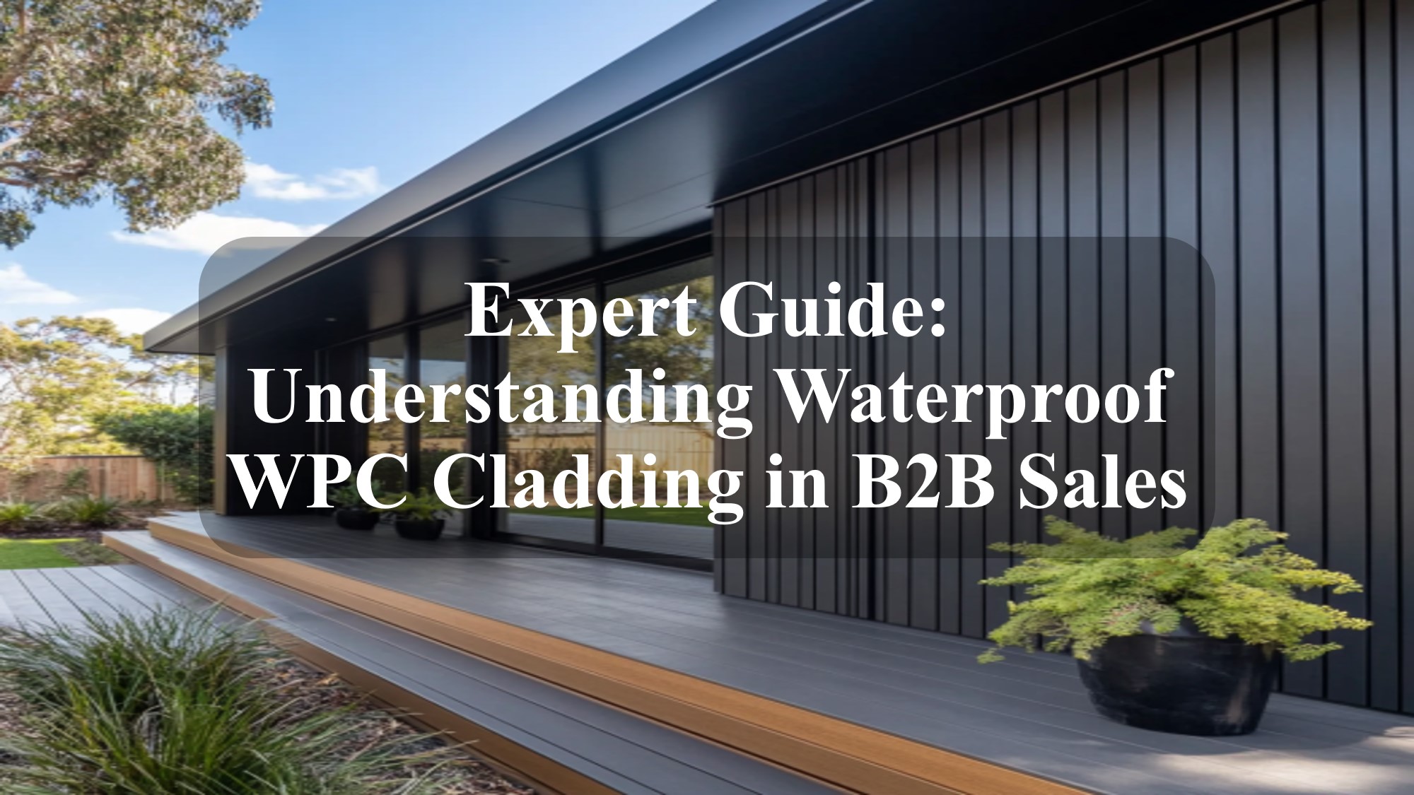 Expert Guide Understanding Waterproof WPC Cladding in B2B Sales