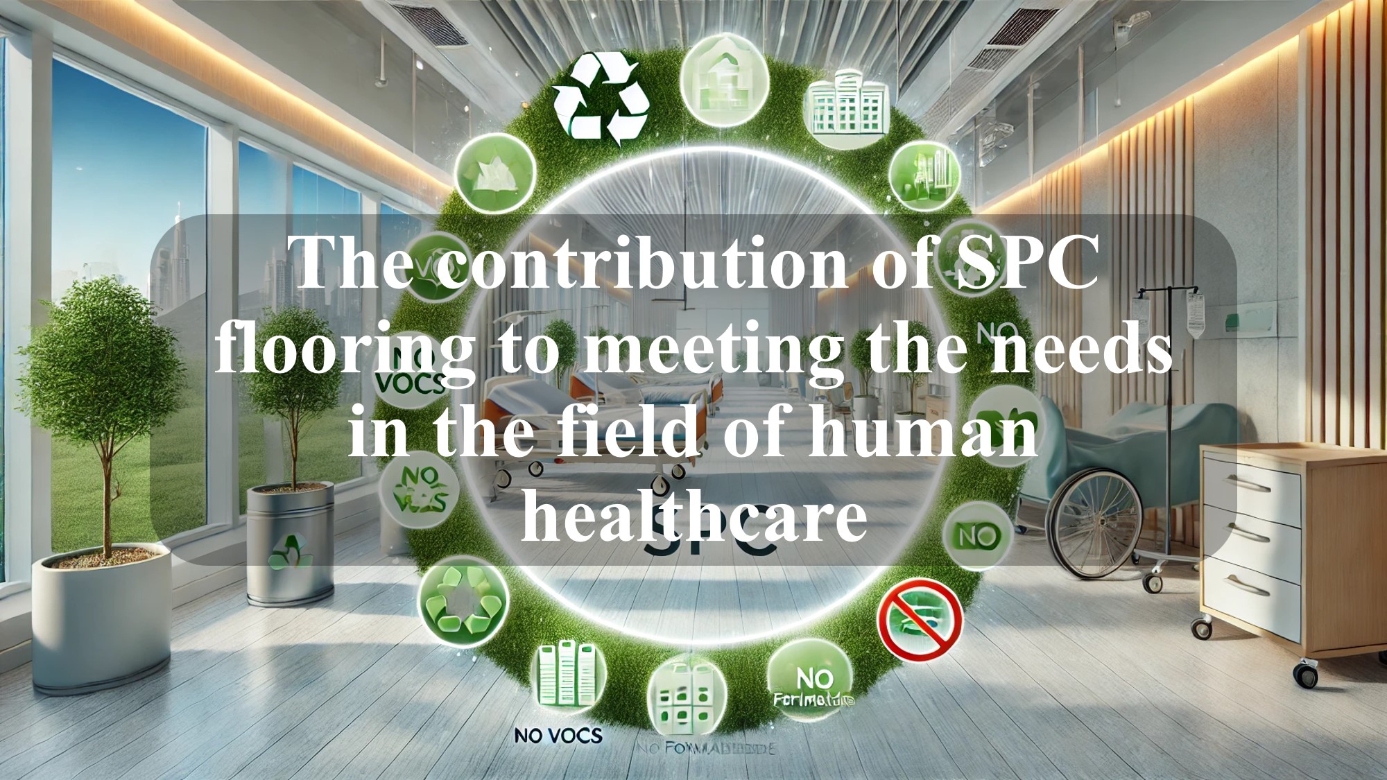 The contribution of SPC flooring to meeting the needs in the field of human healthcare 